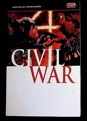 Buy Civil War Marvel Comics Graphic Novel Mark Millar • 6.99£