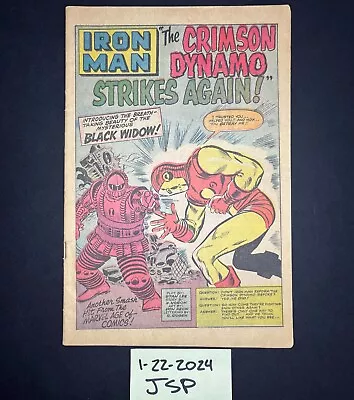 Buy Tales Of Suspense #52 (1964, Iron Man, 1st Appearance Of Black Widow) • 160.85£