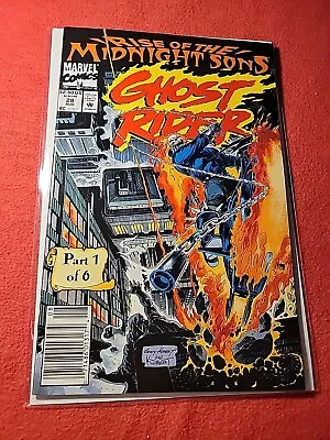 Buy GHOST RIDER 28 Newsstand 1992 MARVEL COMICS MIDNIGHT SONS First Lilith  • 11.06£