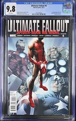 Buy Ultimate Fallout #4 CGC NM/M 9.8 1st Print 1st Appearance Miles Morales! • 1,003.28£