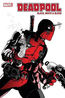 Buy Deadpool Black White Blood #3 (of 4) Marvel Prh Comic Book • 6.74£