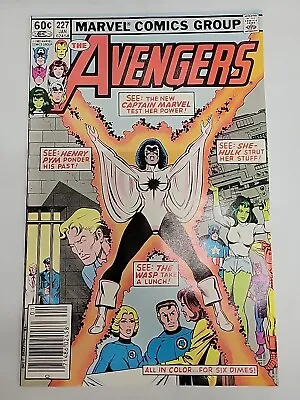 Buy The Avengers #227 *NEWSSTAND* Marvel Comics 1982 VF- 2nd App Of Monica Rambeau • 8£