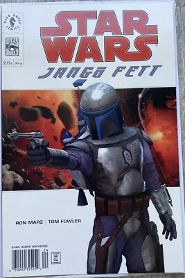 Buy Star Wars: Jango Fett #1 (2002) Dark Horse 1st Appearance Jango Fett NEWSSTAND ! • 137.96£