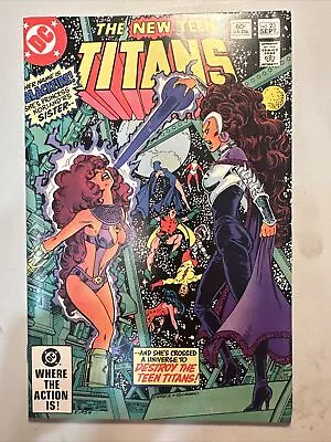 Buy The New Teen Titans #23 1st Adrian Chase (Vigilante), Blackfire DC  1982 NM 9.0+ • 7.93£