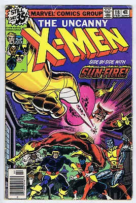 Buy Uncanny X-Men #118 Marvel 1979 '' Side By Side With Sun-Fire !'' • 15.81£