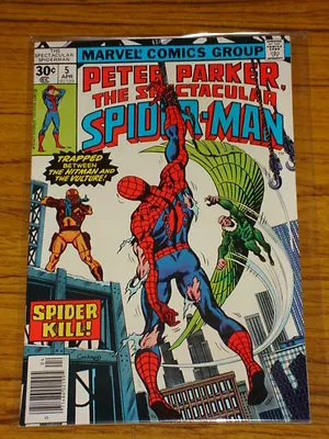 Buy Spiderman Spectacular #5 Vol1 Marvel Comics Vulture App April 1977 • 16.99£