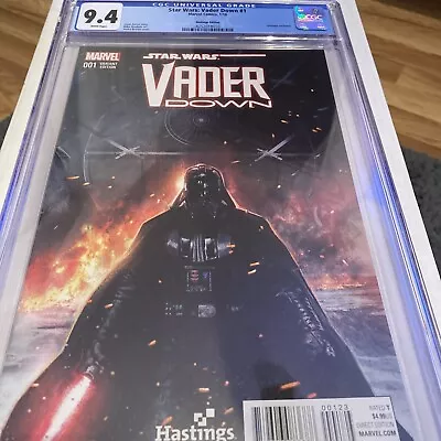 Buy Star Wars Vader Down 1 Hastings Variant CGC 9.4 • 15.88£