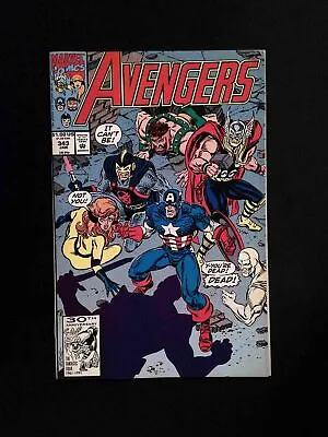 Buy Avengers #343  Marvel Comics 1992 VF • 8.79£