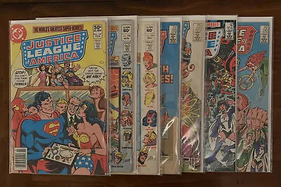Buy Justice League Of America Mixed Lot Of 7 #’s  187, 208, 209, 222, 223, 229 & 243 • 10.29£