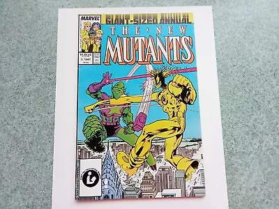 Buy The New Mutants Annual #3 - 1987 Marvel Comic • 6£