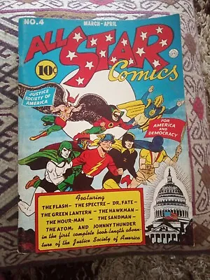 Buy ALL-STAR COMICS Number  4 Issue  1970s • 20£