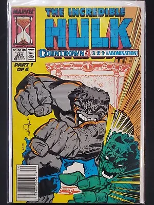 Buy The Incredible Hulk #364 Newsstand Marvel 1989 VF+ Comics • 2.89£