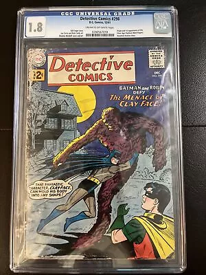 Buy Detective Comics #298 (Batman) 1st App. Clayface (Matt Hagen) Silver Age 1961! • 197.64£