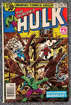 Buy The Incredible Hulk #234 Marvel Comics 1979 Newsstand  1st App. Of Quasar - VF+ • 55.33£