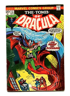 Buy Tomb Of Dracula #12 - 2nd Blade Appearance (4.5) 1973 • 24.06£
