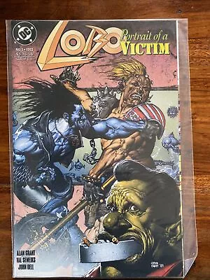 Buy Lobo Portrait Of A Victim # 1 - D.c Comics ~ 1993  Vintage Comic • 4.50£
