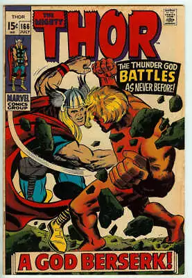 Buy Thor #166 6.0 // 2nd Full Appearance Of Him (warlock) Marvel 1969 • 92.50£