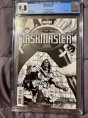 Buy Taskmaster #3 Cgc 9.8 1:25 2nd Print 1st Taegukgi Black Widow Hawkeye Avengers • 237.17£