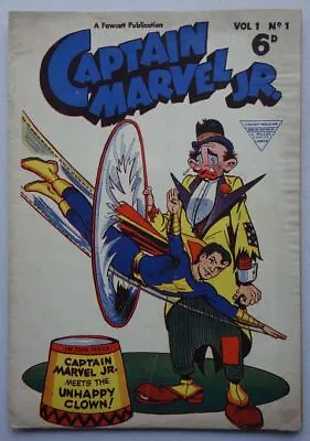 Buy Captain Marvel JR Comic #1 (1950s) L. Miller FR+ • 6.53£