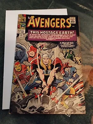 Buy Marvel Comics Silver Age The Avengers 12 • 85£