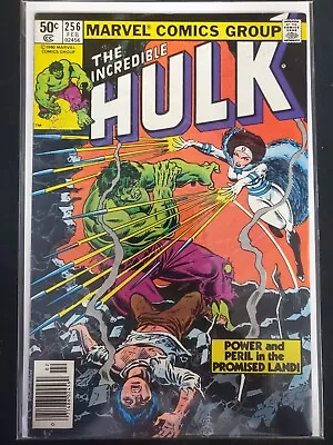 Buy The Incredible Hulk #256 1st Sabra Newsstand Marvel 1981 FN/VF Comics Book • 7.19£