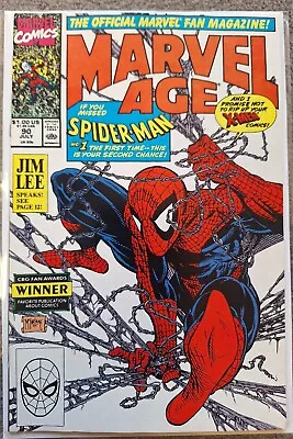 Buy Marvel Age #90 Todd Mcfarlane Spider-man • 20£