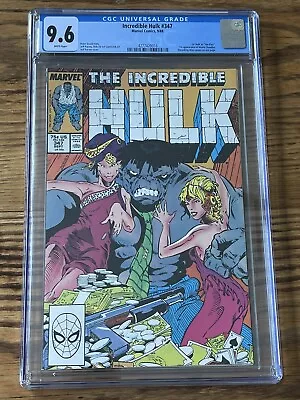 Buy Incredible Hulk #347 CGC 9.6 1st App. Of Joe-fixit, 1st App. Marlo Chandler • 63.33£