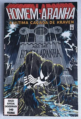 Buy SPIDER MAN - KRAVEN LAST HUNT  Full Saga Brazilian Comics In Portuguese • 56.16£