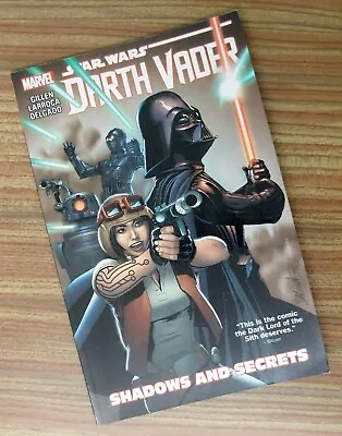 Buy Star Wars_Darth Vader_Shadows & Secrets_Graphic Novel_70s Cult Film_Sci Fi_VG • 10£
