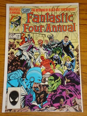 Buy Fantastic Four Annual #18 Vol1 Marvel Byrne X-over 1984 • 6.99£