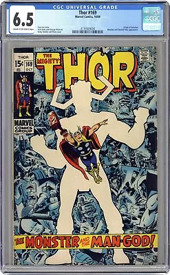 Buy Thor #169 CGC 6.5 1969 4135929004 • 227.86£
