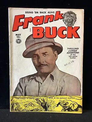 Buy Frank Buck #70 Fox Feature 1950 Golden Age Jungle Adventure Comic Nice Mid Grade • 79.06£