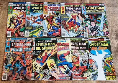 Buy Marvel Team-Up #69 71-74 75-79 SNL Issue Spider-Man Falcon Comic Book Lot Of 10 • 51.38£