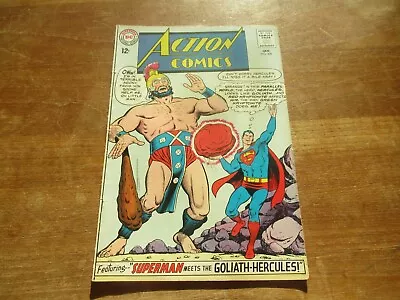 Buy Action Comics #308 Dc Silver Age Higher Grade Superman Meets Goliath-hercules! • 15.81£