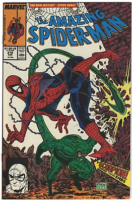 Buy Amazing Spider-Man #318 89 Spider-Man Vs. Scorpion, McFarlane Cover Art, • 6.30£