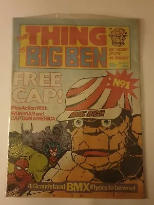 Buy THE THING IS BIG BEN Marvel UK 1982 RARE Full Set 1 - 18 Fantastic Four X-Men Vf • 49.99£