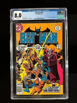 Buy Batman #284 CGC 8.0 (1977) - Doctor Tzin-Tzin App • 47.96£