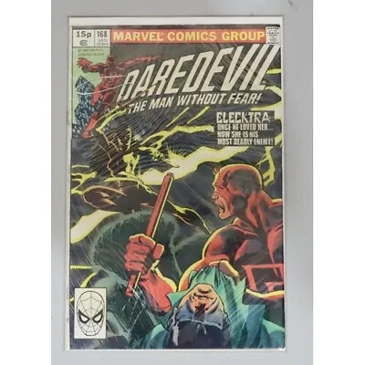 Buy Daredevil #168 | 1st Elektra Appearance | Marvel - 1981 | Key Issue • 130£