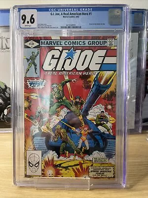 Buy G.I. Joe, A Real American Hero #1 CGC 9.6 OW/WP Marvel Comics 1982 Key • 303.90£