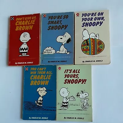 Buy Charles M Schulz Peanuts/snoopy Books. Nos 41 - 45 • 9£