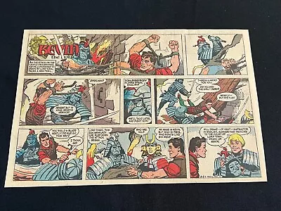 Buy #H01 KEVIN THE BOLD By Kreigh Collins Lot Of 5 Sunday Half Page Strips 1963 • 11.98£