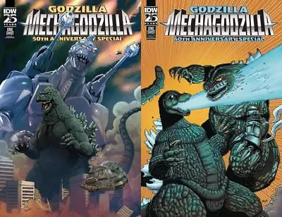 Buy [PRE-ORDER] Godzilla: Mechagodzilla 50th Anniversary #1 (inc. Variants, 2024) • 9.70£