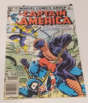 Buy Captain America #282 (1983) 1st Jack Monroe As Nomad • 5.91£