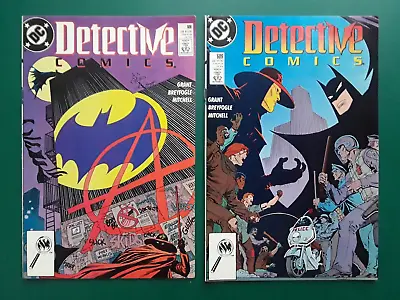 Buy Detective Comics 608, 609 ( 1st App Anarky ) 1989 • 4.50£