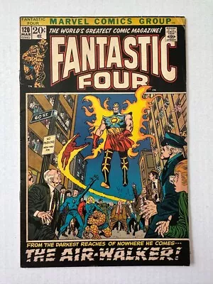 Buy Fantastic Four #120 (1972) 1st Air-Walker Herald Of Galactus Marvel Bronze Age • 39.98£
