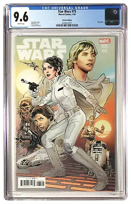 Buy Star Wars #75 Greg Land Variant Last Issue CGC NM+ 9.6 White Pages 4248373012 • 40.18£