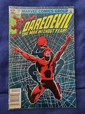 Buy Daredevil #188 (1982) | (6.5) F+ | Frank Miller | Black Widow App | Newsstand  • 4.74£