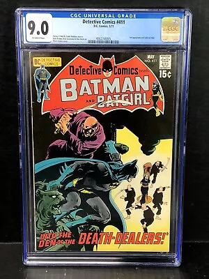 Buy Detective Comics #411 CGC 9.0 1st App. Talia Al Ghul Batman DC Comic 1971 • 760.58£
