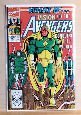 Buy WHAT IF...? Vol.2 #19 (1990)  Vision Of The Avengers Conquered The World  NM • 4.25£