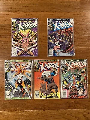 Buy Uncanny X-MEN #162 #163 #164 #165 #166- Marvel Comics 1982-83 LOT X5- VF To VF++ • 87.10£